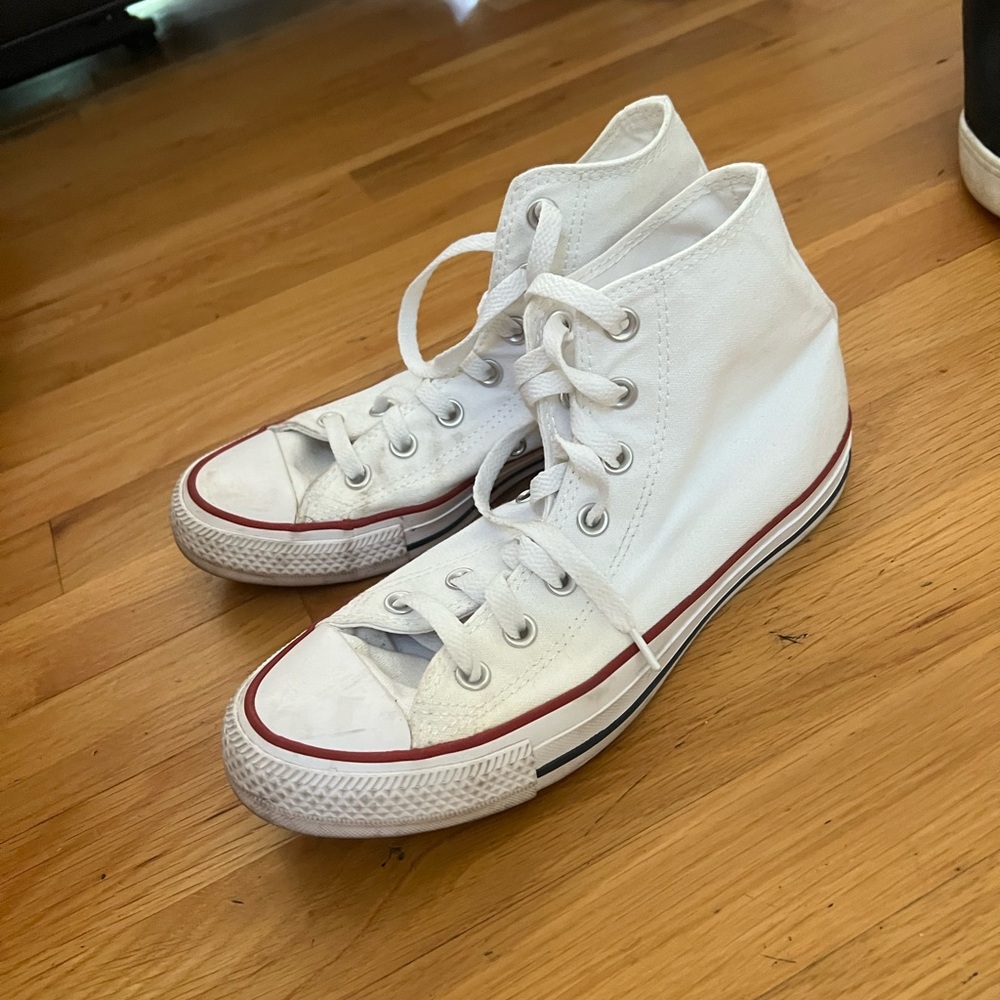 Converse Women's White High-Top Sneakers